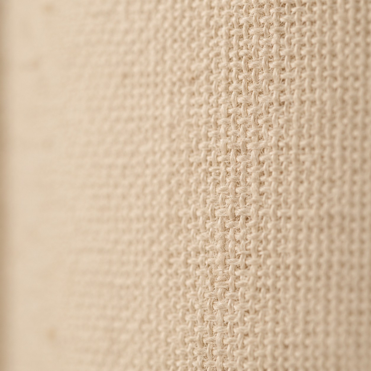 Close view of fabric shade texture